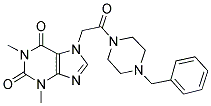 7-(2-(4-BENZYLPIPERAZIN-1-YL)-2-OXOETHYL)-1,3-DIMETHYL-1H-PURINE-2,6(3H,7H)-DIONE