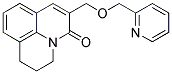 2,3-DIHYDRO-6-[(PYRIDIN-2-YL)METHOXYMETHYL]-(1H,5H)-BENZO[IJ]QUINOLIZIN-5-ONE Struktur