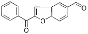 2-BENZOYL-1-BENZOFURAN-5-CARBOXALDEHYDE Struktur