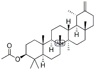 TARAXASTEROL ACETATE Struktur