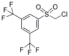 3,5-BIS(TRIFLUOROMETHYL)PHENYL CHLOROMETHYL SULFONE Struktur