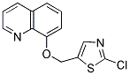 (2-CHLORO-1,3-THIAZOL-5-YL)METHYL 8-QUINOLINYL ETHER Struktur