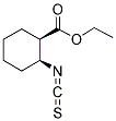 ETHYL CIS-2-ISOTHIOCYANATO-1-CYCLOHEXANECARBOXYLATE Struktur