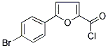 5-(4-BROMOPHENYL)-2-FUROYL CHLORIDE Struktur