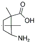 3-AMINO-1,2,2-TRIMETHYLCYCLOPENTANECARBOXYLIC ACID Struktur