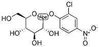 2-CHLORO-4-NITROPHENYL-A-D-GLUCOPYRANOSIDE Struktur