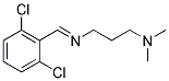 N1-[(2,6-DICHLOROPHENYL)METHYLENE]-N3,N3-DIMETHYLPROPANE-1,3-DIAMINE Struktur