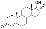 17-HYDROXY-10,13-DIMETHYL-17-VINYL-1,2,6,7,8,9,10,11,12,13,14,15,16,17-TETRADECAHYDRO-CYCLOPENTA[A]PHENANTHREN-3-ONE Struktur