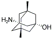 3-AMINO-5,7-DIMETHYLADAMANTAN-1-OL Struktur