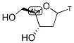 DIDEOXYRIBOSE, [3H]- Struktur