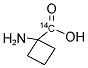 1-AMINOCYCLOBUTANE-1-CARBOXYLIC ACID [CARBOXYL-14C] Struktur