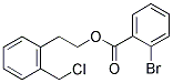 2-(CHLOROMETHYL)PHENETHYL 2-BROMOBENZOATE Struktur