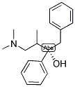 L-A-4-DIMETHYLAMINO-1,2-DIPHEN YL-3-METHYL-2-BUTANOL Struktur