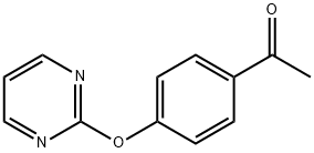 1-[4-(2-PYRIMIDINYLOXY)PHENYL]-1-ETHANONE Struktur