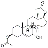 5-ANDROSTEN-3-BETA, 7-ALPHA, 17-BETA-TRIOL-3,17-DIACETATE Struktur