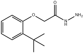 2-(2-TERT-BUTYLPHENOXY)ACETOHYDRAZIDE Struktur