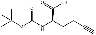 BOC-4-HYDROXY-D-PHENYLGLYCINE Struktur