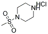 1-(METHYLSULFONYL)PIPERAZINE HYDROCHLORIDE Struktur