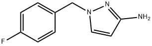 1-(4-FLUORO-BENZYL)-1H-PYRAZOL-3-YLAMINE Struktur