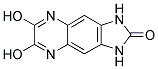 6,7-DIHYDROXY-1,3-DIHYDRO-2H-IMIDAZO[4,5-G]QUINOXALIN-2-ONE Struktur