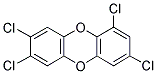 1,3,7,8-TETRACHLORODIBENZO-P-DIOXIN Struktur