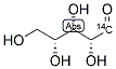 D-XYLOSE, [1-14C]- Struktur