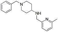 (1-BENZYL-PIPERIDIN-4-YL)-(6-METHYL-PYRIDIN-2-YLMETHYL)-AMINE Struktur