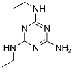 2-AMINO-4,6-BIS(ETHYLAMINO)-1,3,5-TRIAZINE Struktur