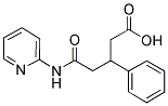 3-PHENYL-4-(PYRIDIN-2-YLCARBAMOYL)-BUTYRIC ACID Struktur