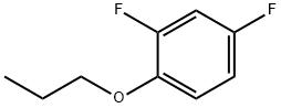 2,4-DIFLUORO-1-PROPOXYBENZENE Struktur