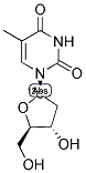 THYMIDINE (DEOXYRIBOSE-1-13C) Struktur