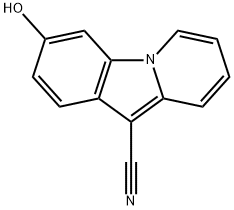 3-HYDROXYPYRIDO[1,2-A]INDOLE-10-CARBONITRILE Struktur