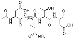 AC-ASP-GLN-THR-ASP-H (ALDEHYDE) Struktur