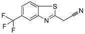 [5-(TRIFLUOROMETHYL)-1,3-BENZOTHIAZOL-2-YL]ACETONITRILE Struktur