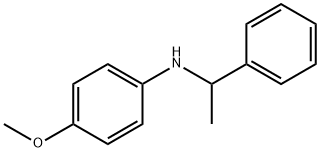 N-(4-METHOXYPHENYL)-1-PHENYLETHYLAMINE Struktur