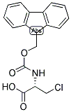 FMOC-D-ALA(3-CL)-OH Struktur