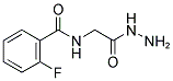 2-FLUORO-N-(2-HYDRAZINO-2-OXOETHYL)BENZAMIDE Struktur