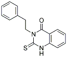 3-(2-PHENYLETHYL)-2-THIOXO-1,3-DIHYDROQUINAZOLIN-4-ONE Struktur