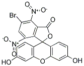 DINITRO BROMO FLUORESCEIN Struktur