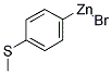 4-(METHYLTHIO)PHENYLZINC BROMIDE Struktur