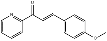 3-(4-METHOXY-PHENYL)-1-PYRIDIN-2-YL-PROPENONE Struktur