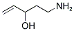 5-AMINO-1-PENTEN-3-OL Struktur