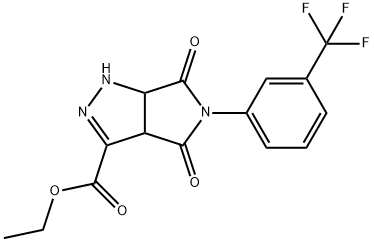 4,6-ジオキソ-5-[3-(トリフルオロメチル)フェニル]-1,3A,4,5,6,6A-ヘキサヒドロピロロ[3,4-C]ピラゾール-3-カルボン酸エチル price.