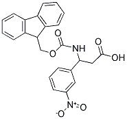 3-N-FMOC-3-(3-NITROPHENYL)PROPIONIC ACID Struktur