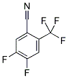 4,5-DIFLUORO-2-(TRIFLUOROMETHYL)BENZONITRILE Struktur