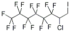 2-CHLORO-3,3,4,4,5,5,6,6,7,7,8,8,8-TRIDECAFLUORO-1-IODOOCTANE Struktur