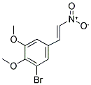 1-(3-BROMO-4,5-DIMETHOXYPHENYL)-2-NITROETHENE Struktur