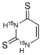 2,4-DITHIOURACIL (1,3-15N2) Struktur