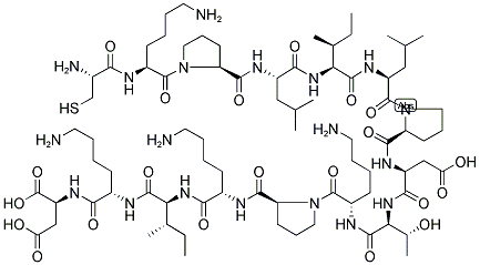 ANTI-GLUCOCORTICOID RECEPTOR NEUTRALIZING PEPTIDE (245-259) Struktur