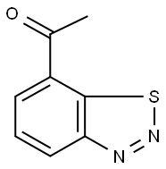 1-(1,2,3-BENZOTHIADIAZOL-7-YL)ETHANONE Struktur